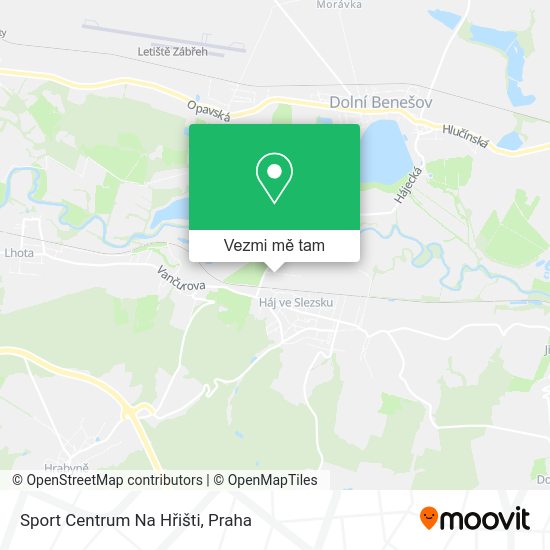 Sport Centrum Na Hřišti mapa