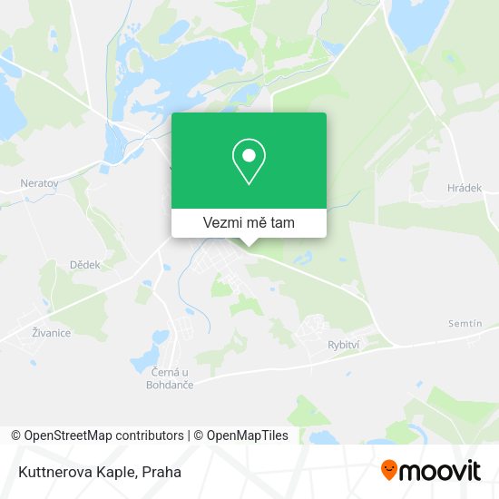 Kuttnerova Kaple mapa
