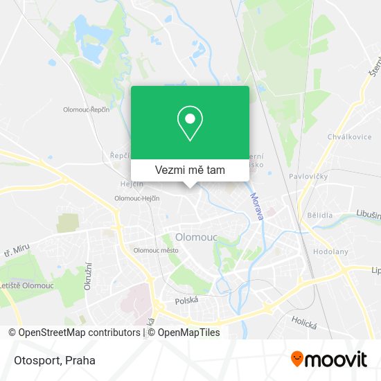 Otosport mapa