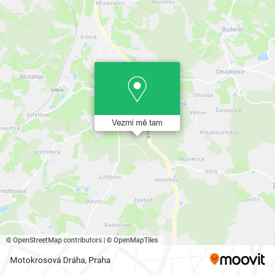 Motokrosová Dráha mapa