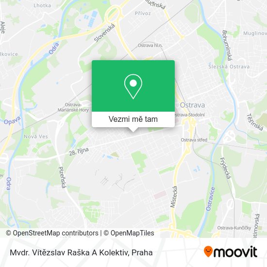 Mvdr. Vítězslav Raška A Kolektiv mapa