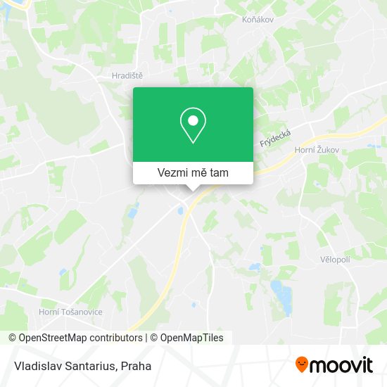 Vladislav Santarius mapa
