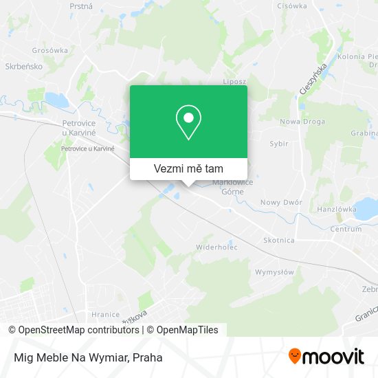 Mig Meble Na Wymiar mapa