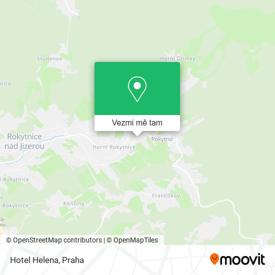 Hotel Helena mapa