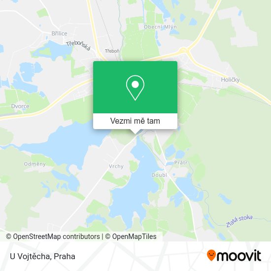 U Vojtěcha mapa