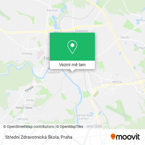 Střední Zdravotnická Škola mapa