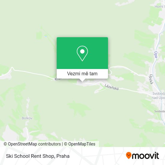Ski School Rent Shop mapa