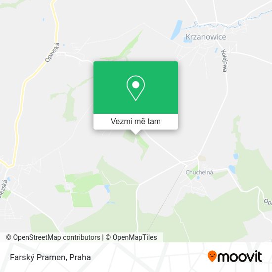 Farský Pramen mapa