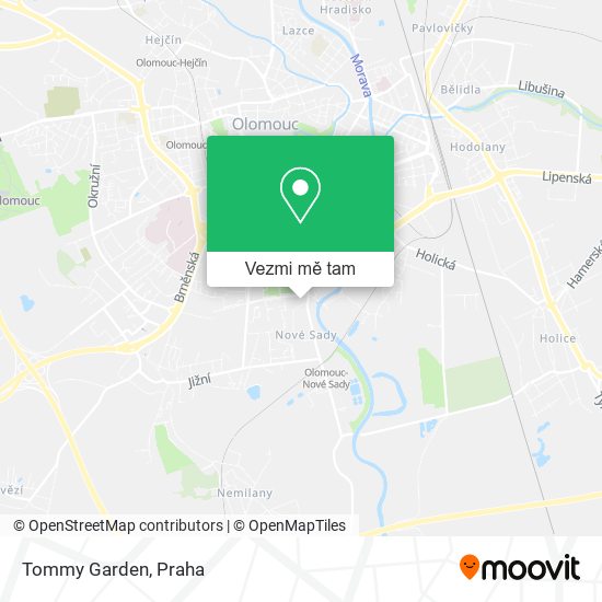 Tommy Garden mapa