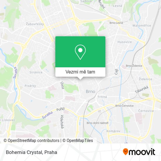 Bohemia Crystal mapa