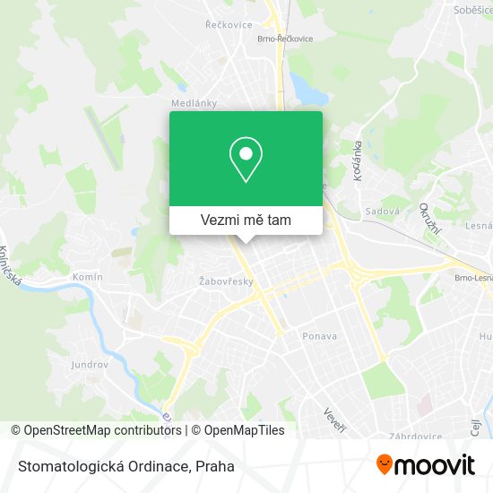 Stomatologická Ordinace mapa