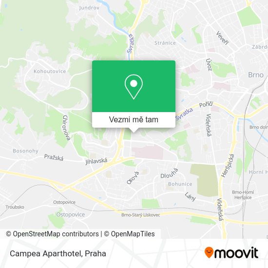 Campea Aparthotel mapa