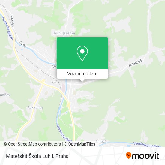 Mateřská Škola Luh I mapa