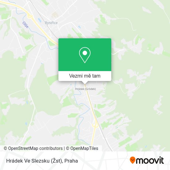 Hrádek Ve Slezsku (Žst) mapa