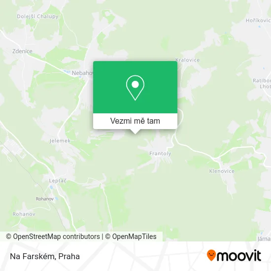 Na Farském mapa