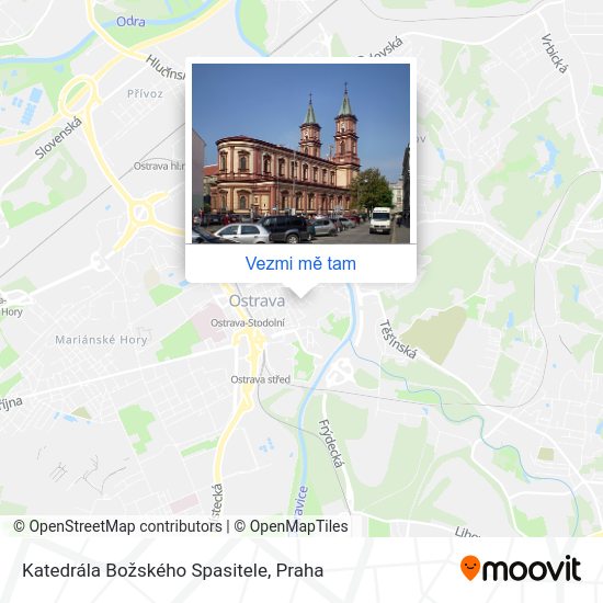 Katedrála Božského Spasitele mapa