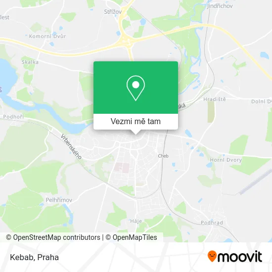 Kebab mapa