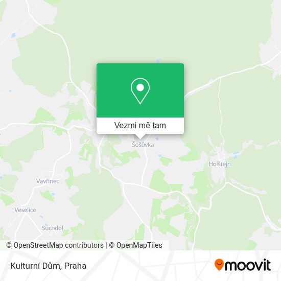 Kulturní Dům mapa