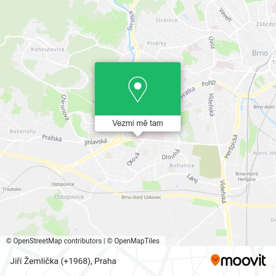 Jiří Žemlička (+1968) mapa