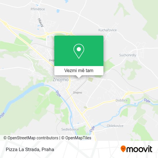 Pizza La Strada mapa