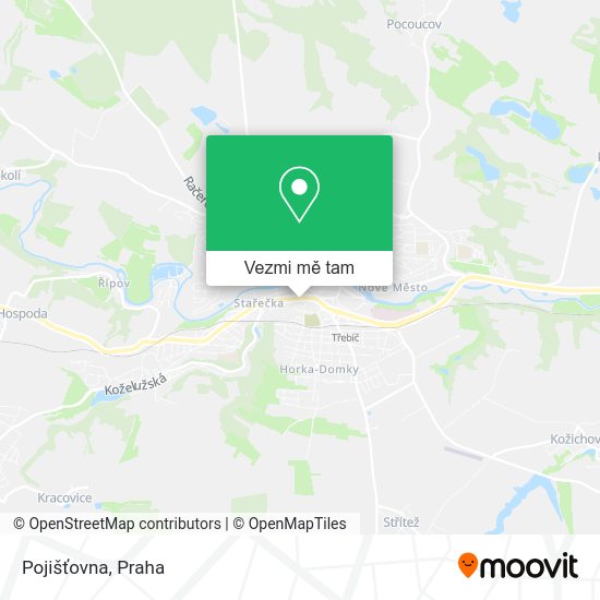 Pojišťovna mapa