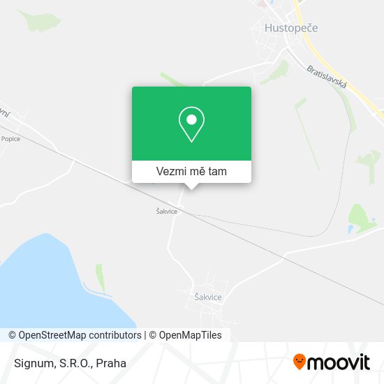 Signum, S.R.O. mapa