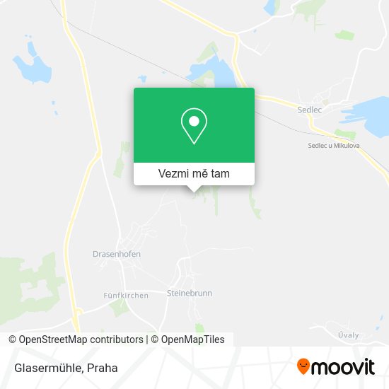 Glasermühle mapa