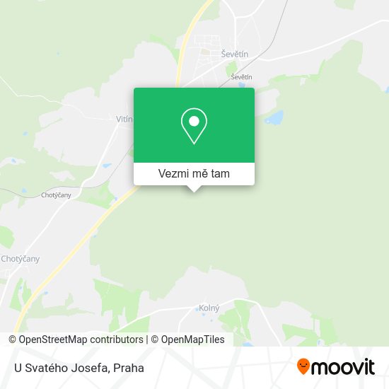 U Svatého Josefa mapa