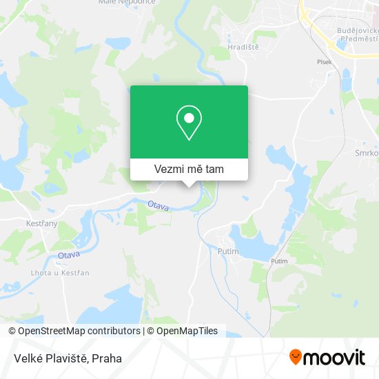 Velké Plaviště mapa