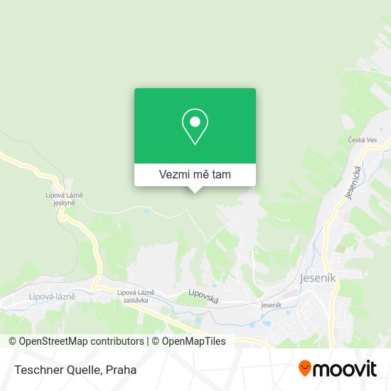 Teschner Quelle mapa