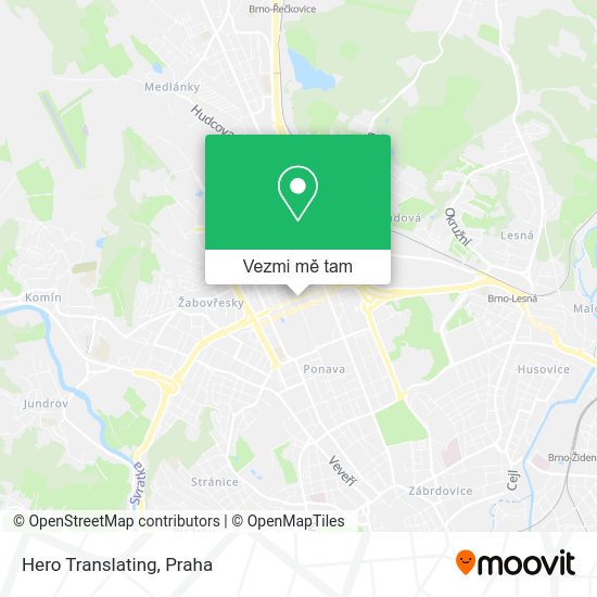 Hero Translating mapa