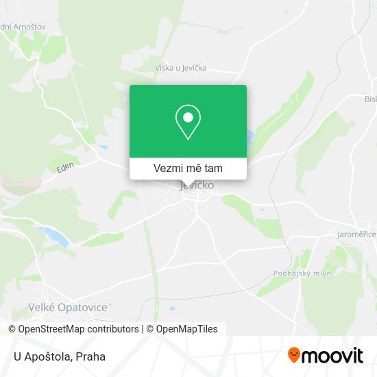 U Apoštola mapa