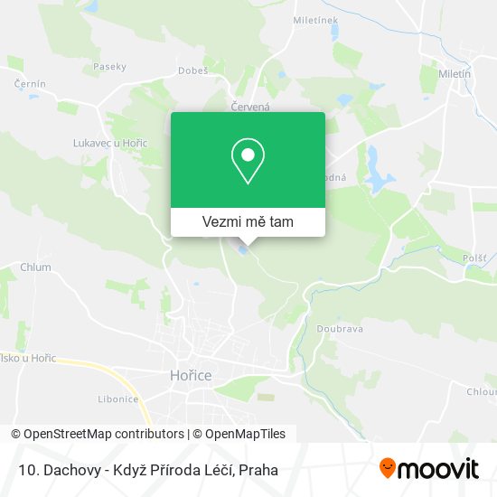 10. Dachovy - Když Příroda Léčí mapa