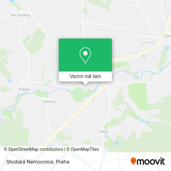 Stodská Nemocnice mapa