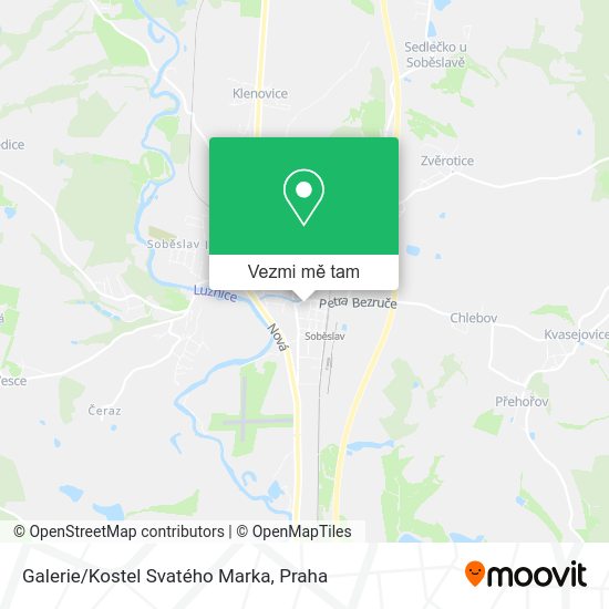 Galerie/Kostel Svatého Marka mapa