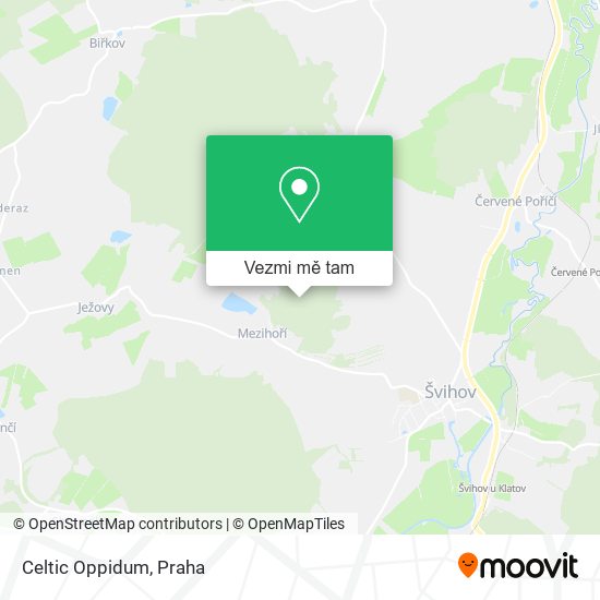 Celtic Oppidum mapa