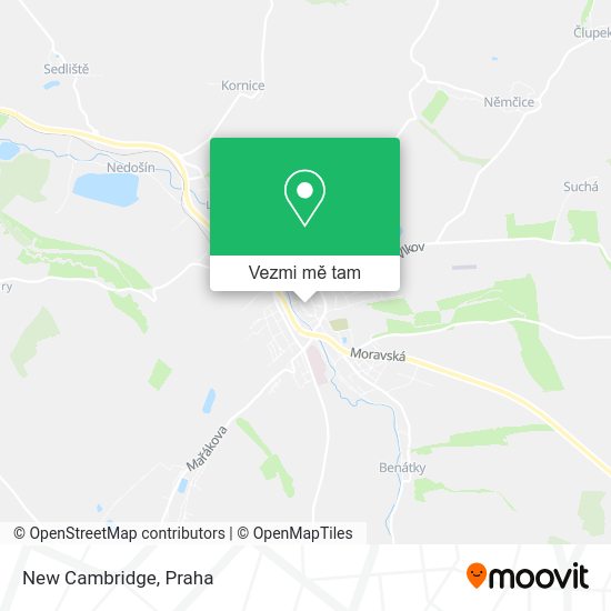 New Cambridge mapa