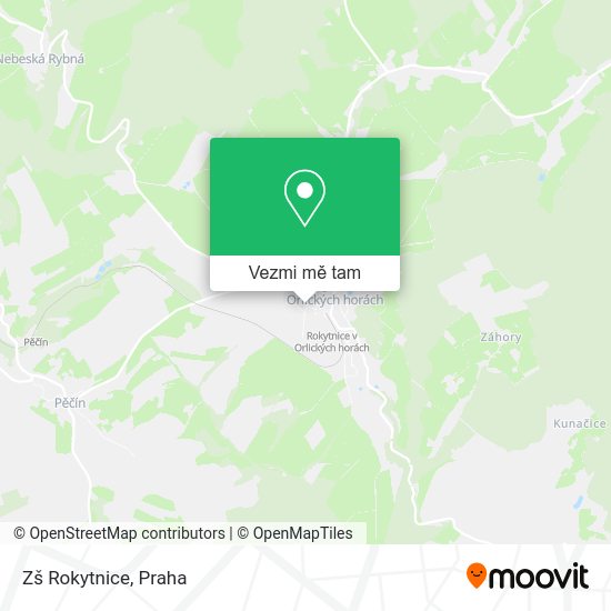 Zš Rokytnice mapa
