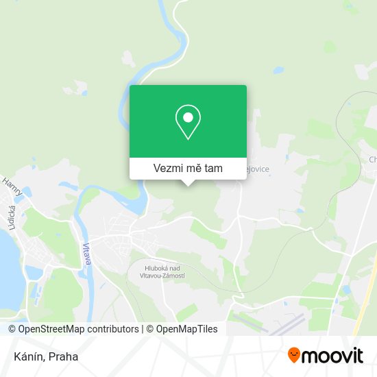 Kánín mapa