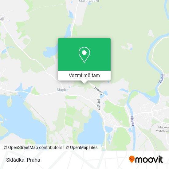 Skládka mapa