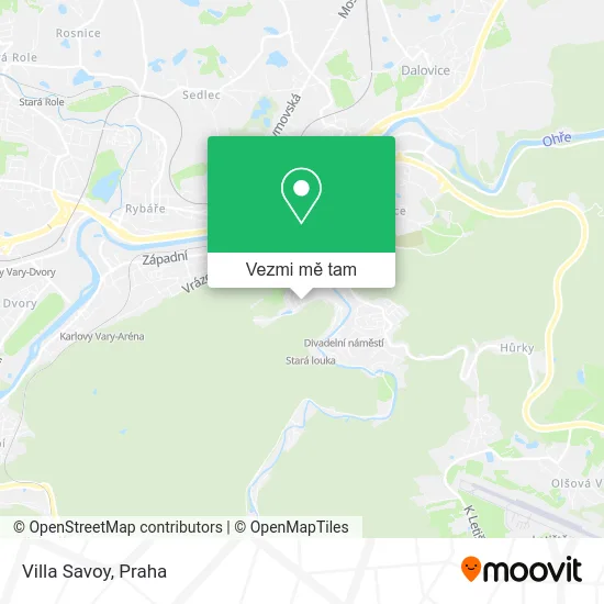 Villa Savoy mapa