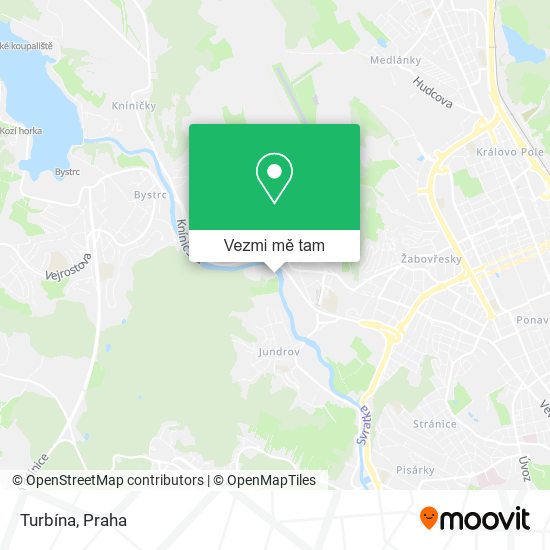 Turbína mapa
