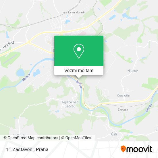 11.Zastavení mapa