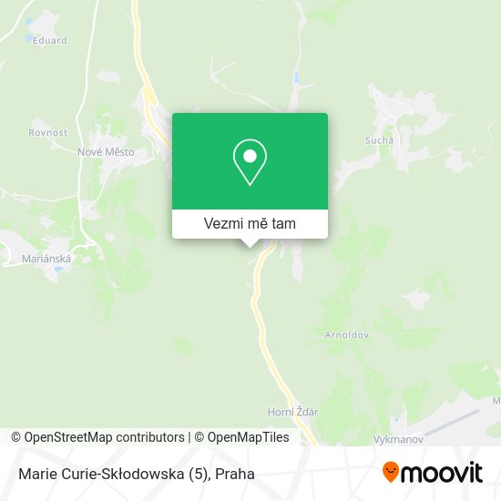 Marie Curie-Skłodowska (5) mapa