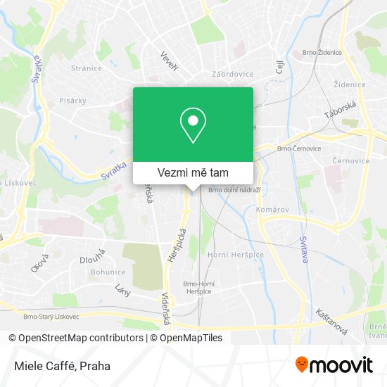 Miele Caffé mapa