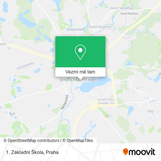 1. Základní Škola mapa