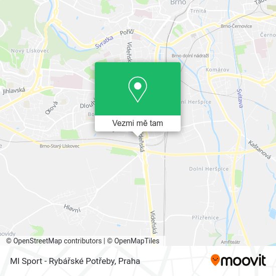 Ml Sport - Rybářské Potřeby mapa