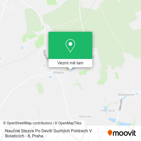 Naučné Stezce Po Devíti Suchých Poldrech V Bolaticích - 8 mapa