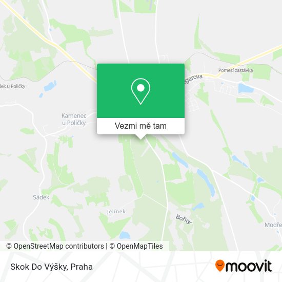 Skok Do Výšky mapa