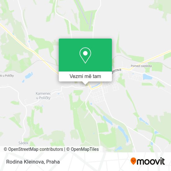 Rodina Kleinova mapa